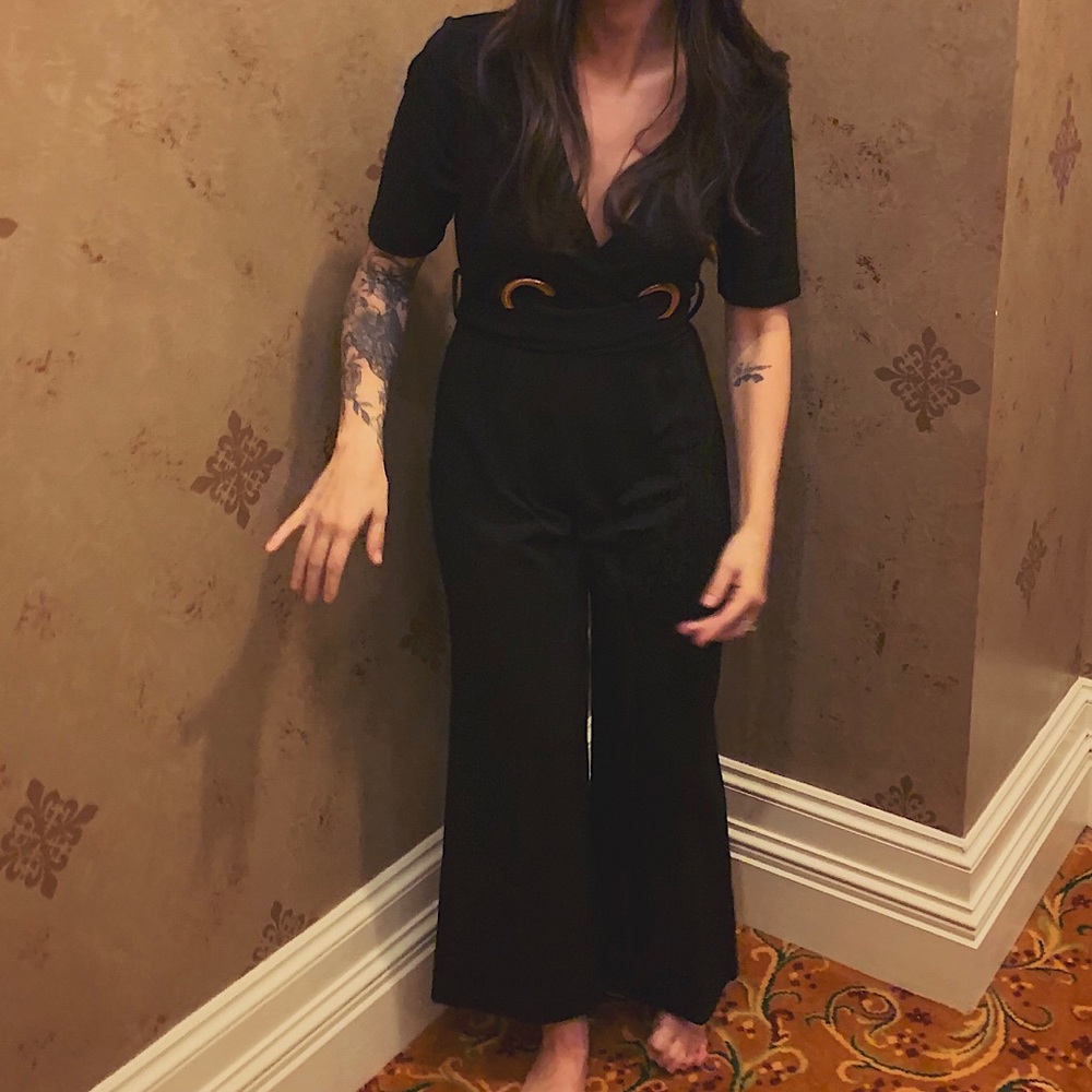 Black jumpsuit